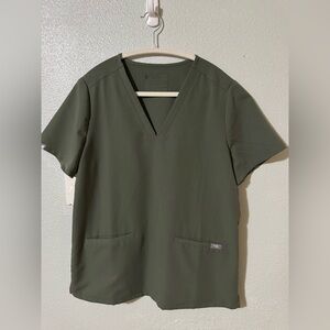 Figs Casma Scrub Top M